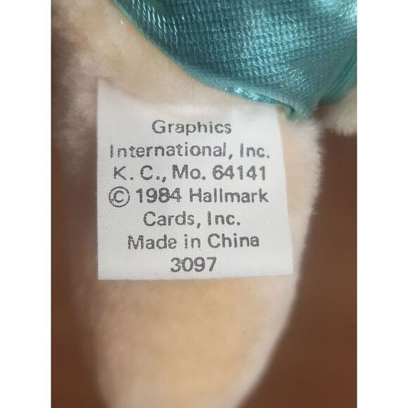 Vintage Gigglet Hugga Bunch Baby Hallmark 1984 Plush Doll Toy Taco Bell Promotio - Picture 4 of 6